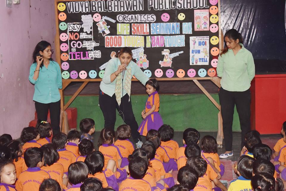 Workshop at Vidya Bal Bhawan