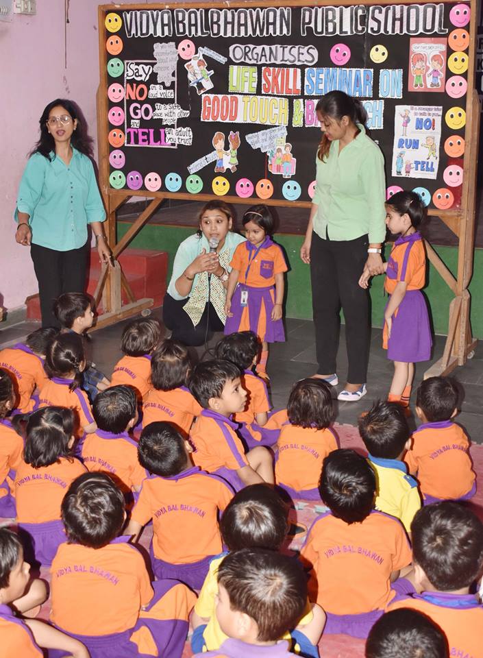 Workshop at Vidya Bal Bhawan