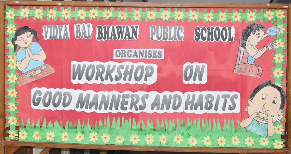 Workshop at Vidya Bal Bhawan